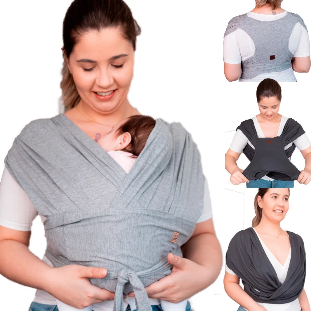 SLING DE VESTIR, LITTLE BENI, CANGURU CARREGADOR DE BEBÊ, WRAP SLING - Imagem 2
