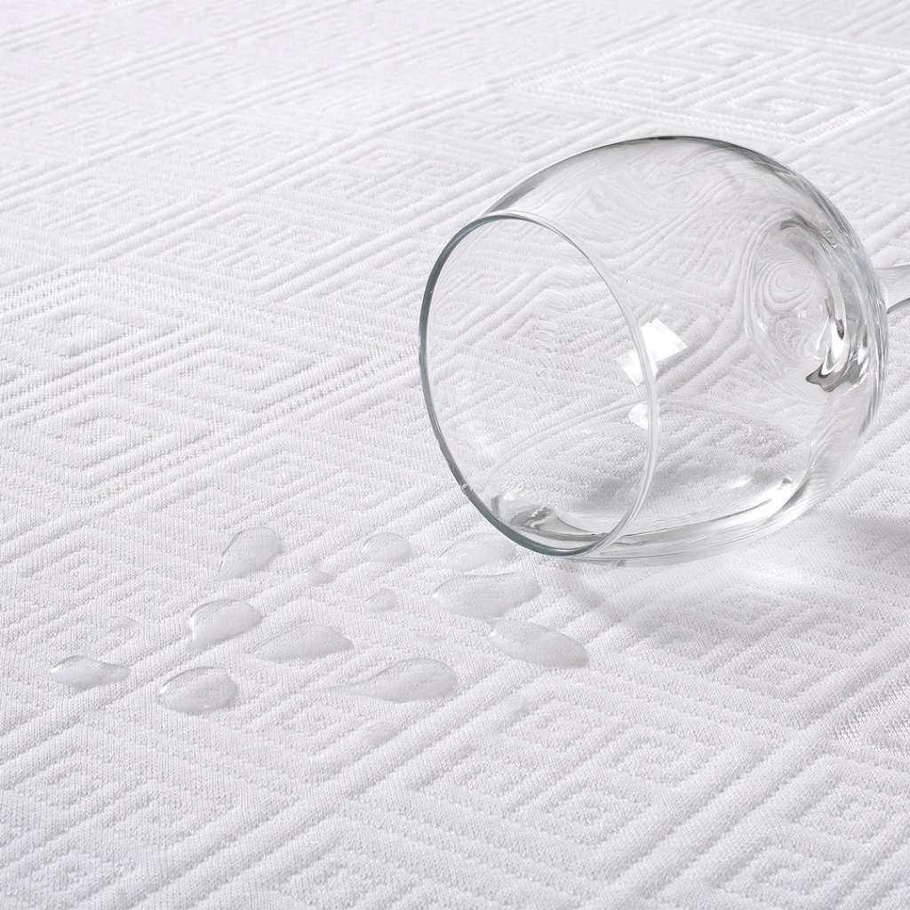 Protetor Impermeável para Colchão SUPER SILENCIOSO 100% Impermeável Tecido Jacquard Premium Tamanhos - Imagem 2
