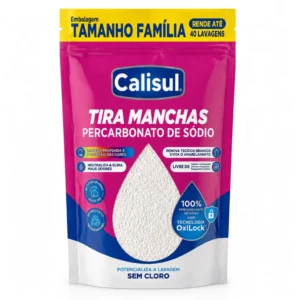 Percarbonato 100% Puro Tira Manchas Roupas Brancas e Coloridas