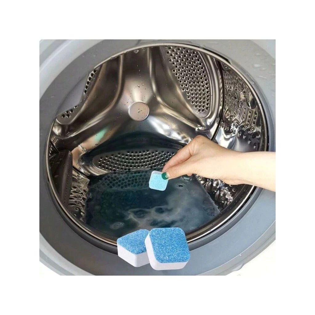 Kit Limpador Pastilha de máquina de lavar roupa, comprimido efervescente sólido para remover manchas【】 - Imagem 4