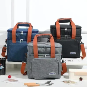 Bolsa Térmica Tipo Lancheira Mochila com Grande Capacidade Viagens Piquenique(Dois modelos)