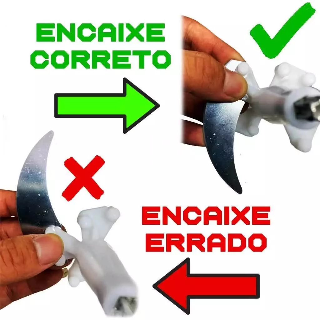 Picador De Alimentos Moedor De Carne Mixer Elétrica Processador Cozinha Casa Alho - 110v-220v - Imagem 3